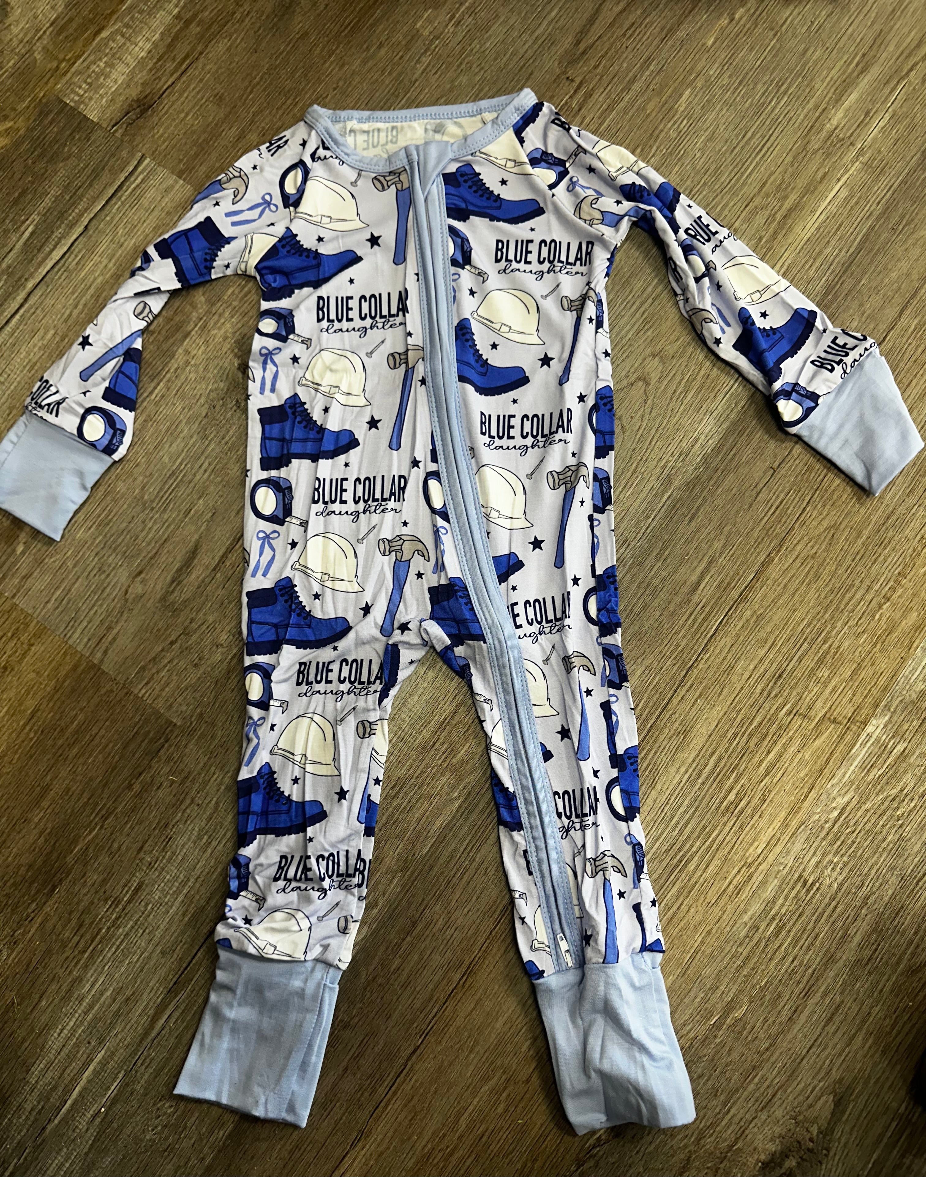 Blue Collar Daughter Bamboo Zippy rts