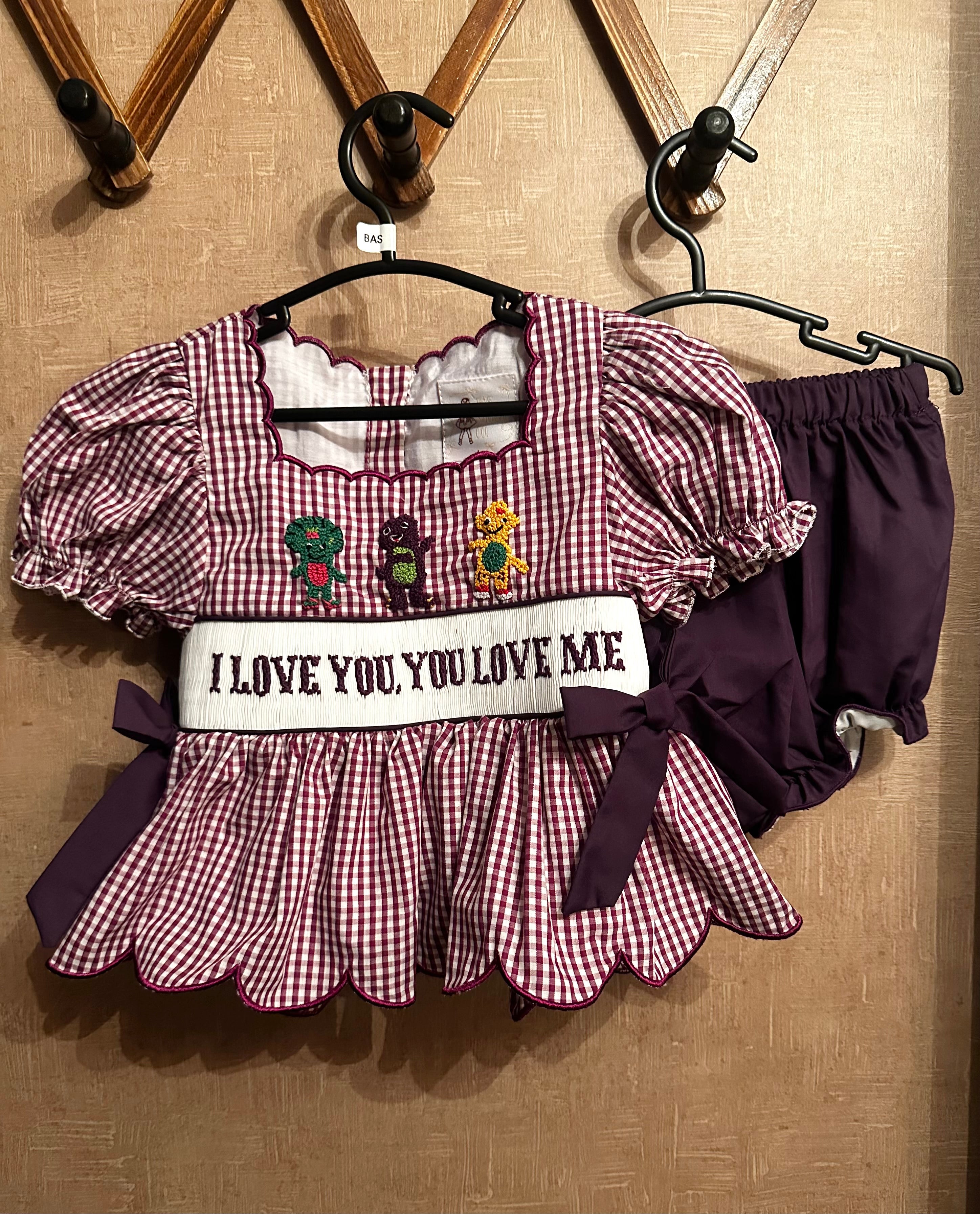 Barney Girls Diaper Set (ETA October)
