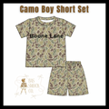 Camo Boy Short Set (ETA-August)