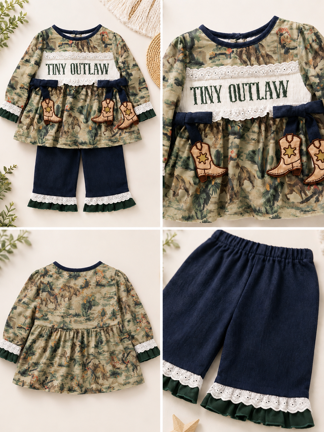 Tiny Outlaw Pant Set (RTS)