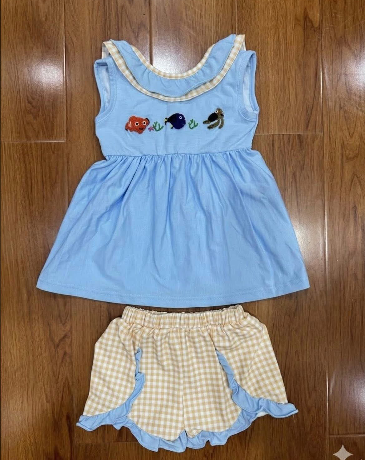 Girls Nemo short set rts